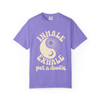 Inhale Exhale Pet a Doodle Shirt - Funny Doodle Dog Mom T-Shirt - Goldendoodle Labradoodle Bernedoodle Gift -Dog Lover Tee