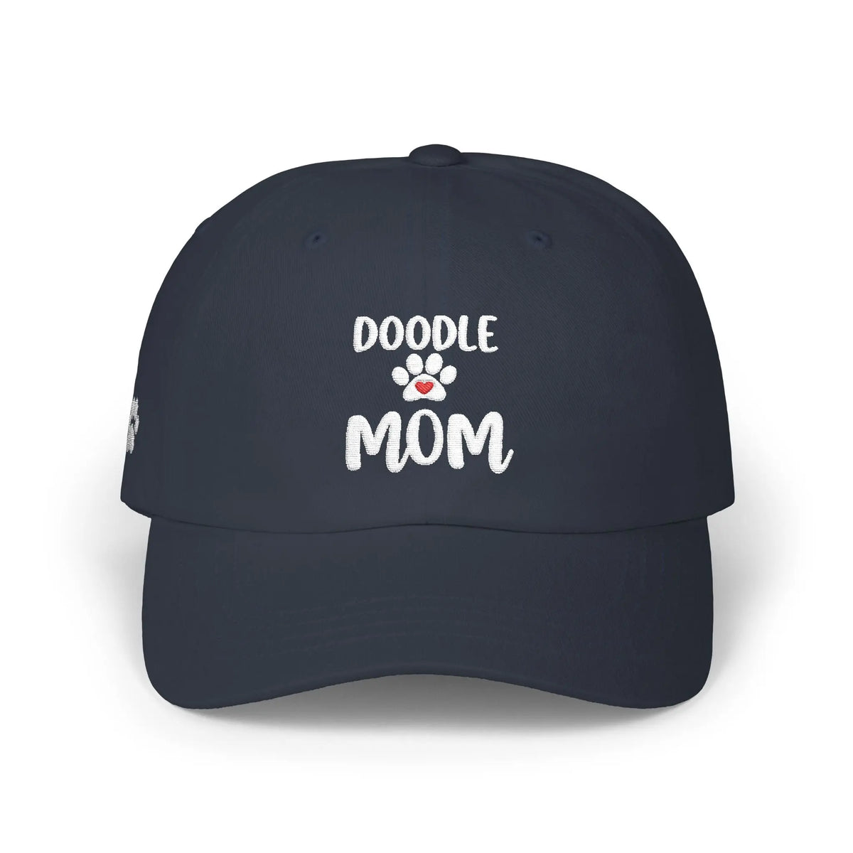 Doodle Mom Embroidered Baseball Cap Printify
