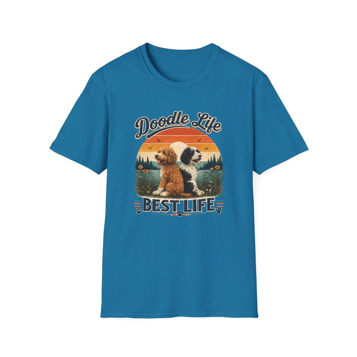 Doodle Life Best Life Shirt - Goldendoodle Mom T-Shirt -  Labradoodle Gift Tee - Doodle Dog Lover Sweatshirt - Dog Mom Gift - Cute Doodle Tee