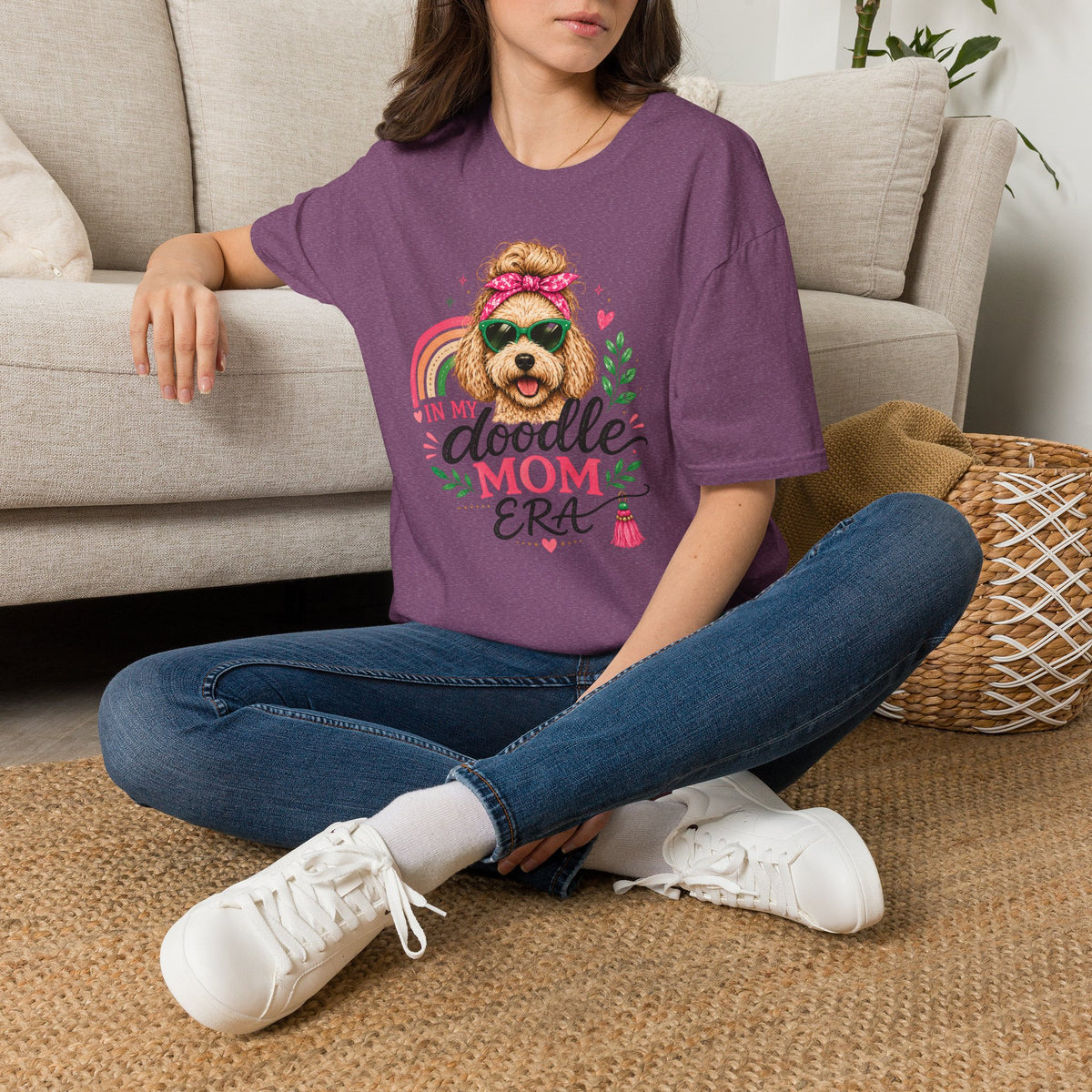 Women’s Doodle Mom Era T-Shirt - Your era. Your doodle. Your story.