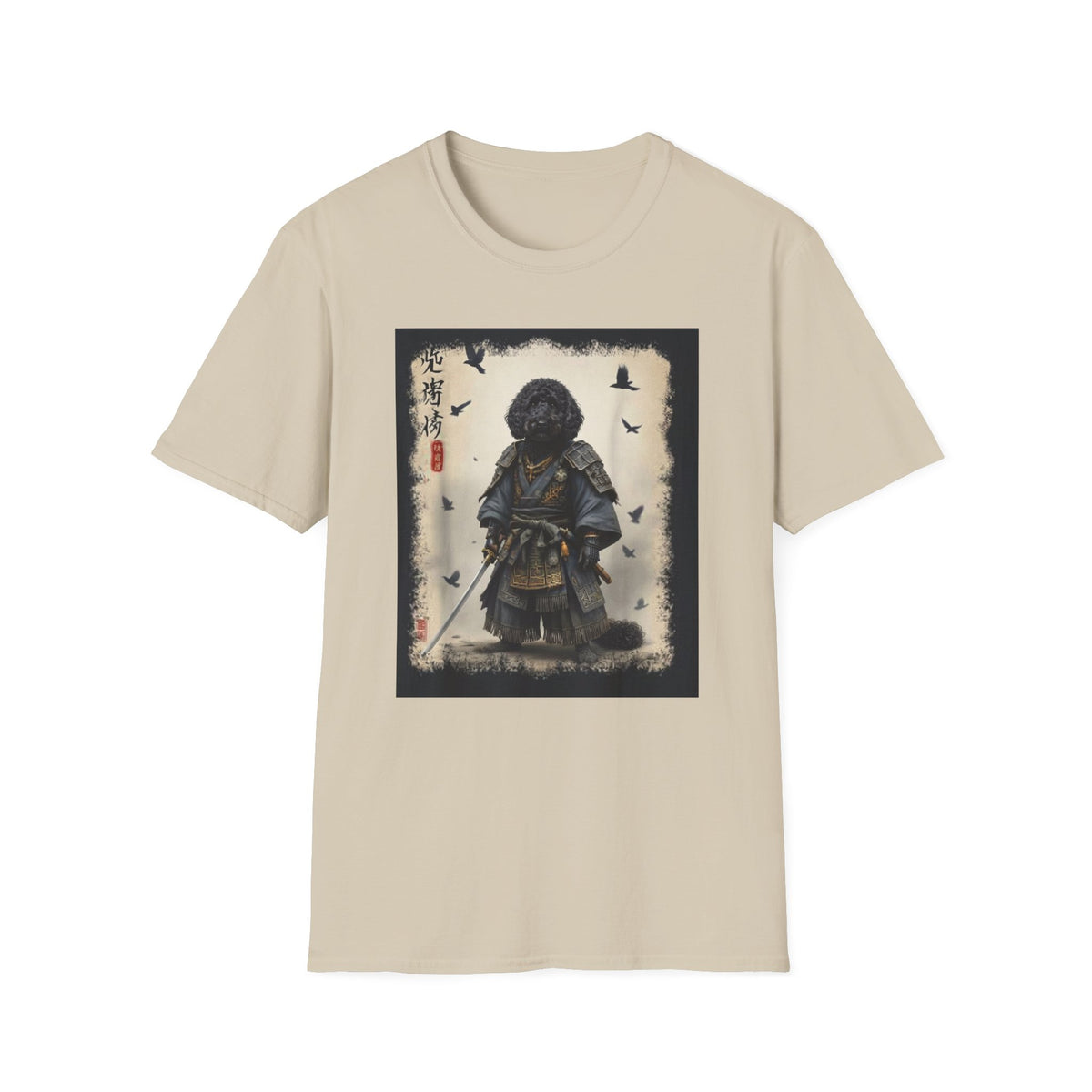 Samurai Doodle Graphic T-Shirt —  Loyalty. Courage. Unmatched Doodle attitude.