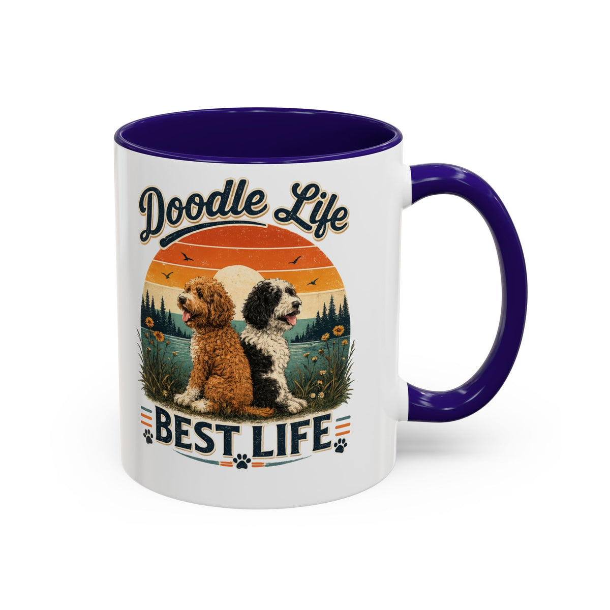 Doodle Life, Best Life Mug - Select 11 oz or 15 oz