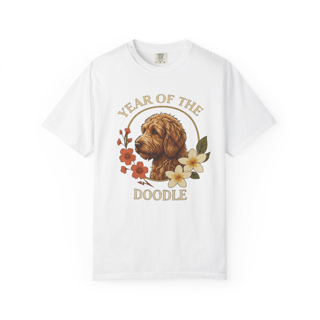 Year of the Doodle T-Shirt – Doodle Dog Mom Graphic Tee – Goldendoodle Lover Shirt