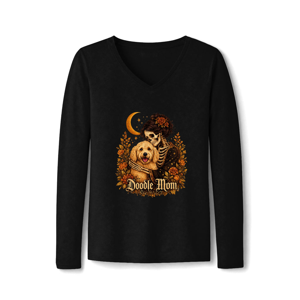Doodle Mom Skeleton T-Shirt - Doodle Mom with a little attitude,