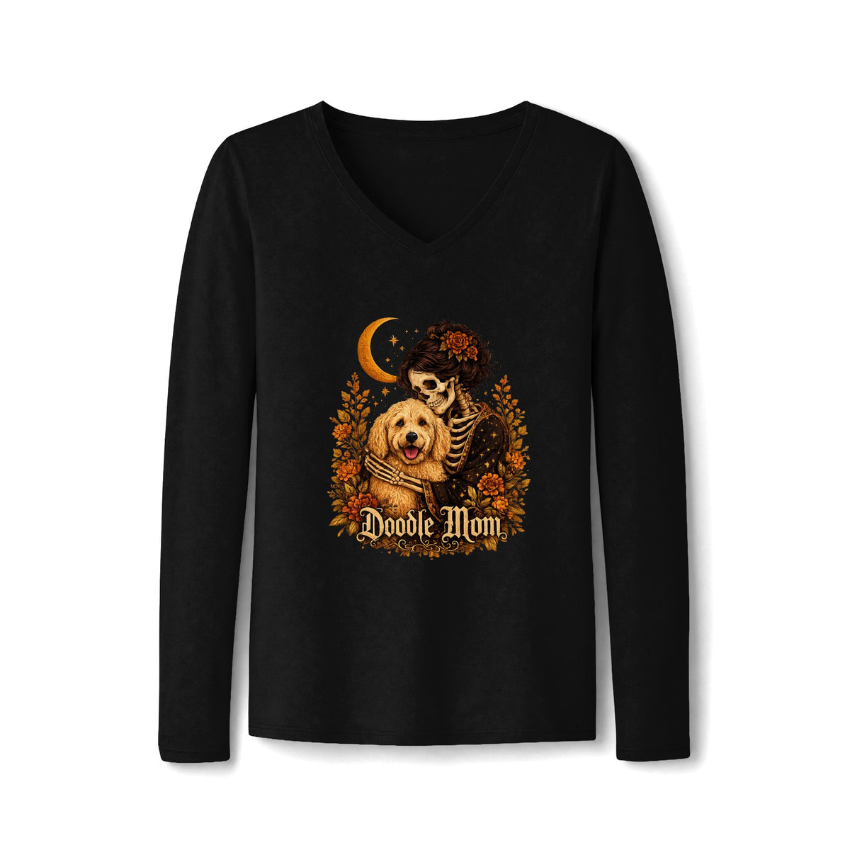 Doodle Mom Skeleton T-Shirt - Doodle Mom with a little attitude,