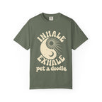 Inhale Exhale Pet a Doodle Shirt - Funny Doodle Dog Mom T-Shirt - Goldendoodle Labradoodle Bernedoodle Gift -Dog Lover Tee