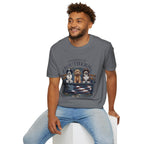Southern Dogs T-Shirt — Where the road is open and the dogs ride along.