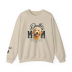 Doodle Mom Sweat Shirt, Personalized Golden Doodle Gift,  Dog Mom Tee, Custom Golden Doodle Gifts,  Doodle Dog Mom Shirt Printify