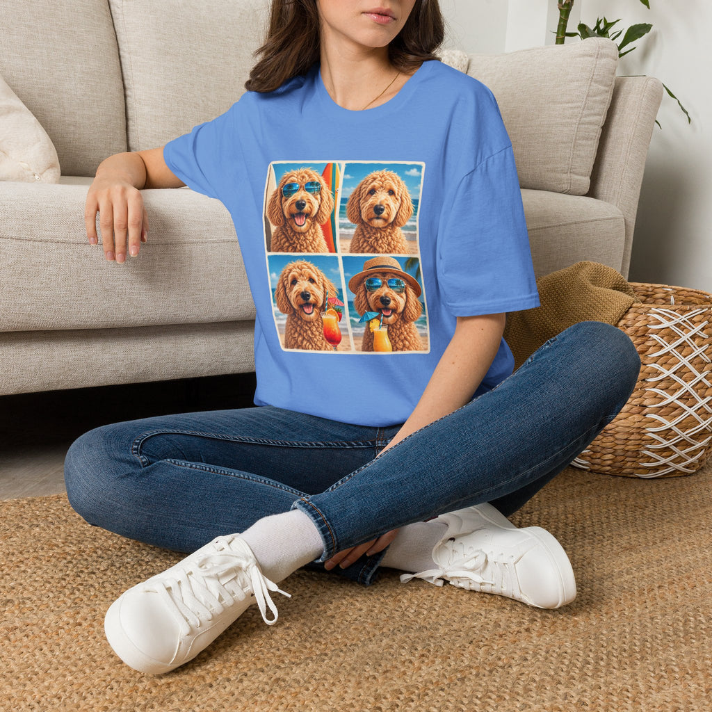 Doodle Groovin’  T-Shirt - Sunshine. Adventure. Cocktails. Doodles. Repeat.