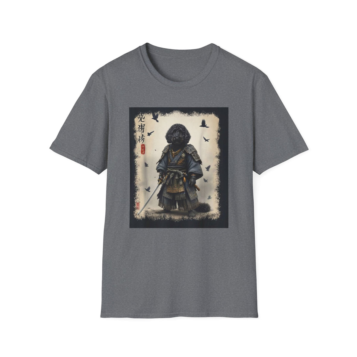 Samurai Doodle Graphic T-Shirt —  Loyalty. Courage. Unmatched Doodle attitude.