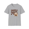 Retro Doodle Mom T-Shirt - Groovy style. Doodle love. Momma pride.