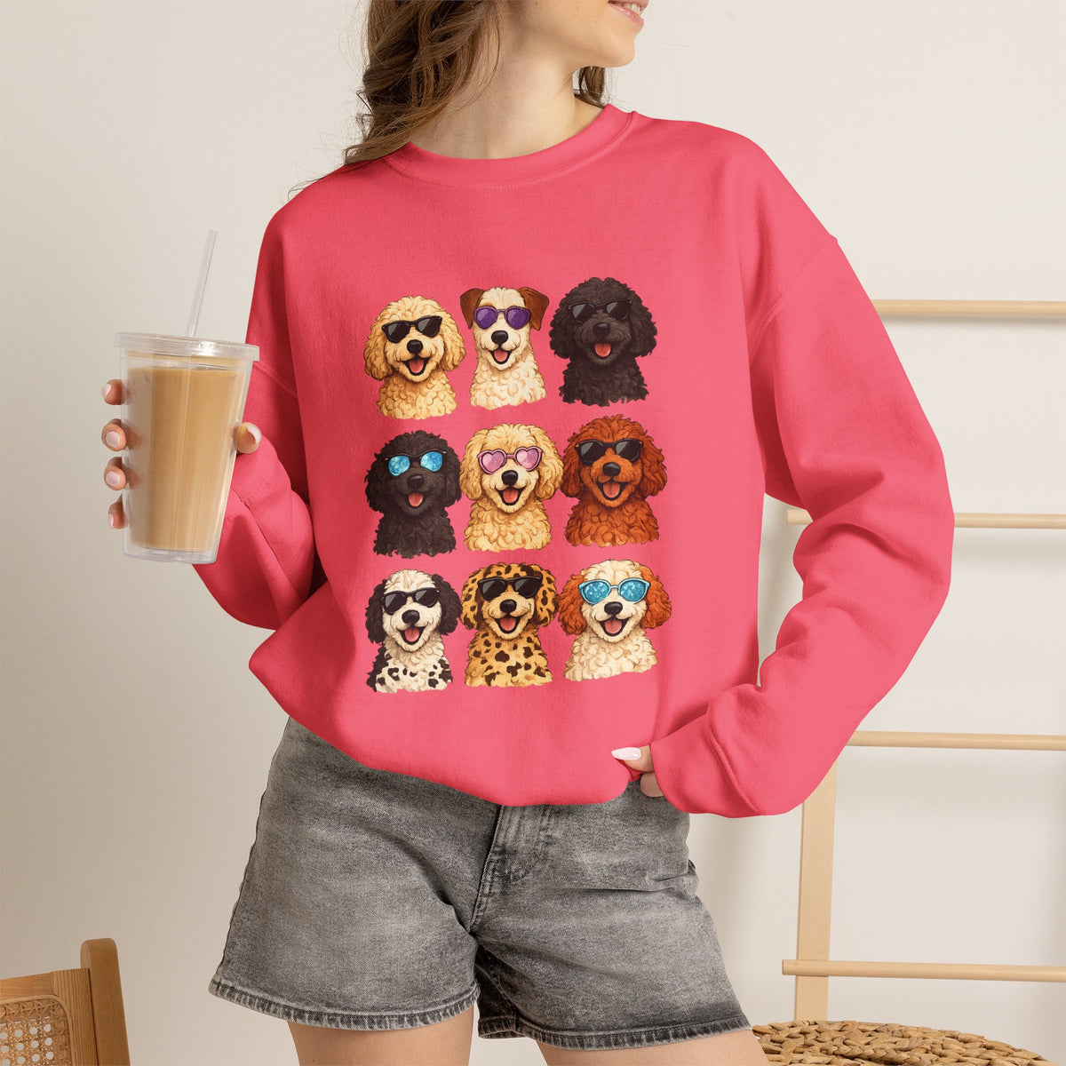 It’s All About the Doodles Sweatshirt - Nine shades-wearing fluffballs, one seriously cute sweatshirt.
