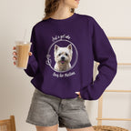 I'm Just a Girl Who Loves  Her Martian Sweatshirt - A bond between a gal and her favorite dog