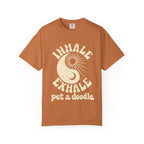 Inhale Exhale Pet a Doodle Shirt - Funny Doodle Dog Mom T-Shirt - Goldendoodle Labradoodle Bernedoodle Gift -Dog Lover Tee