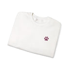 Doodle Mom - Doodles Make Everything Better Purple Heart Sweatshirt - Life’s better with paws, love, and a little retro groove.