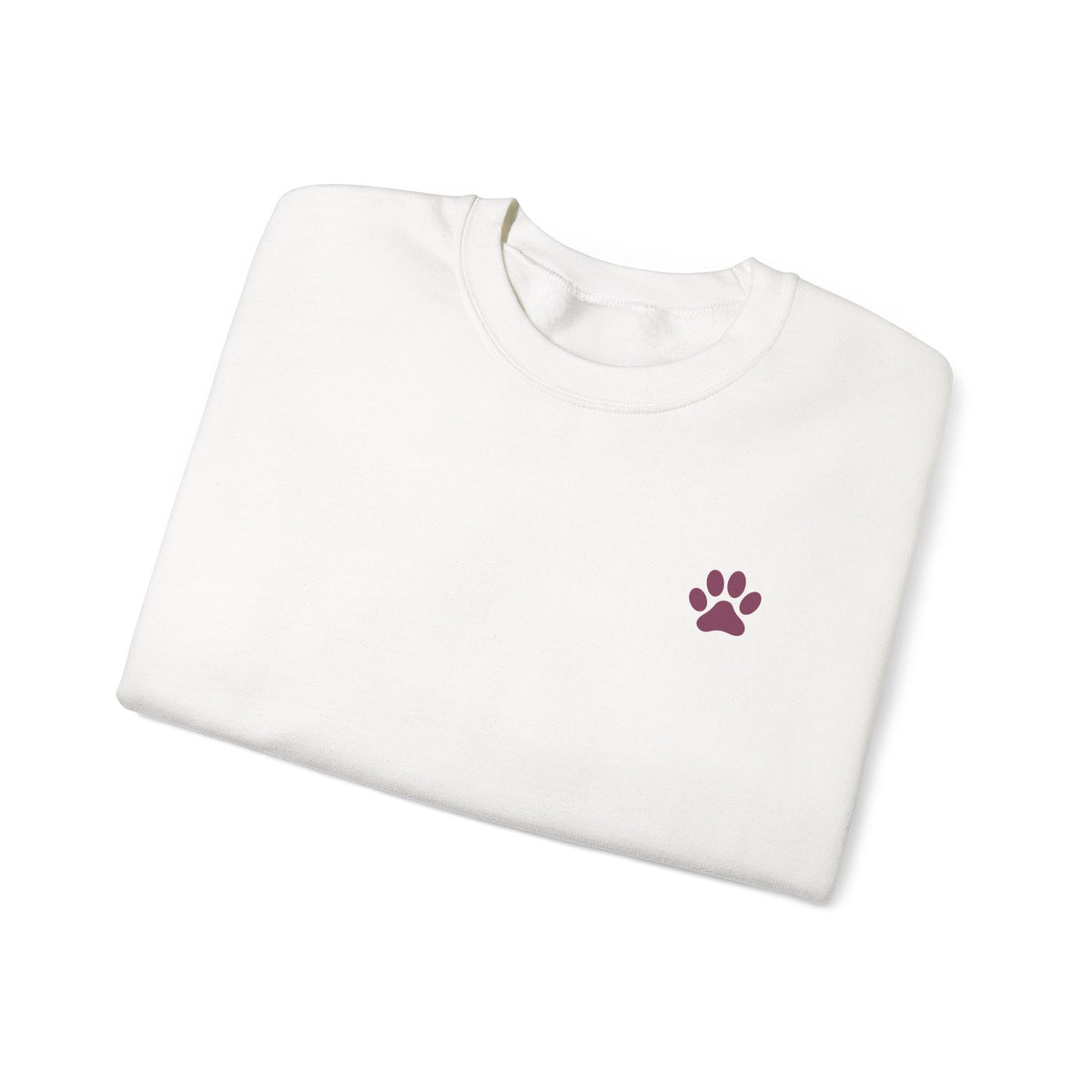 Doodle Mom - Doodles Make Everything Better Purple Heart Sweatshirt - Life’s better with paws, love, and a little retro groove.