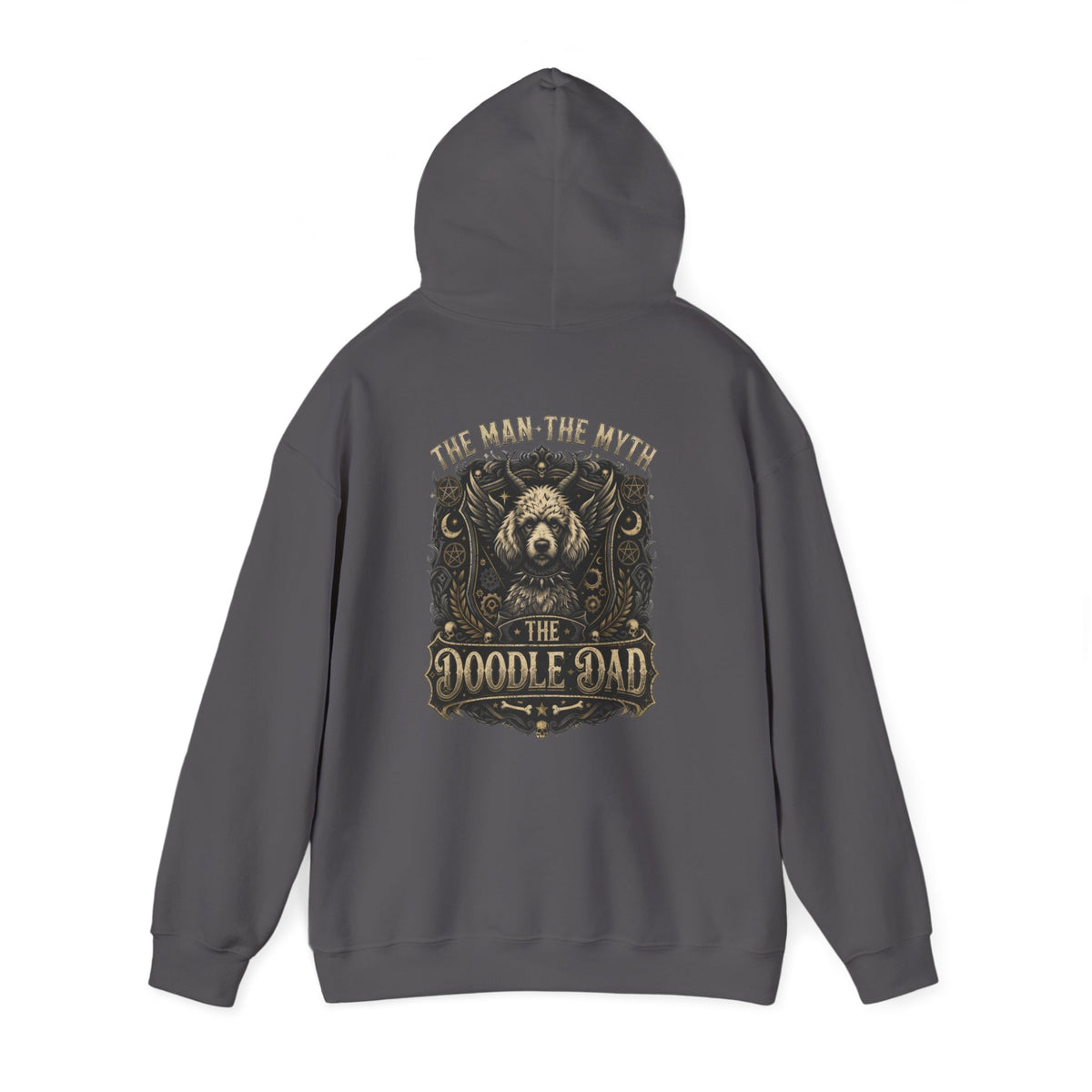 The Man The Myth The Doodle Dad - A vintage inspired retro hoodie