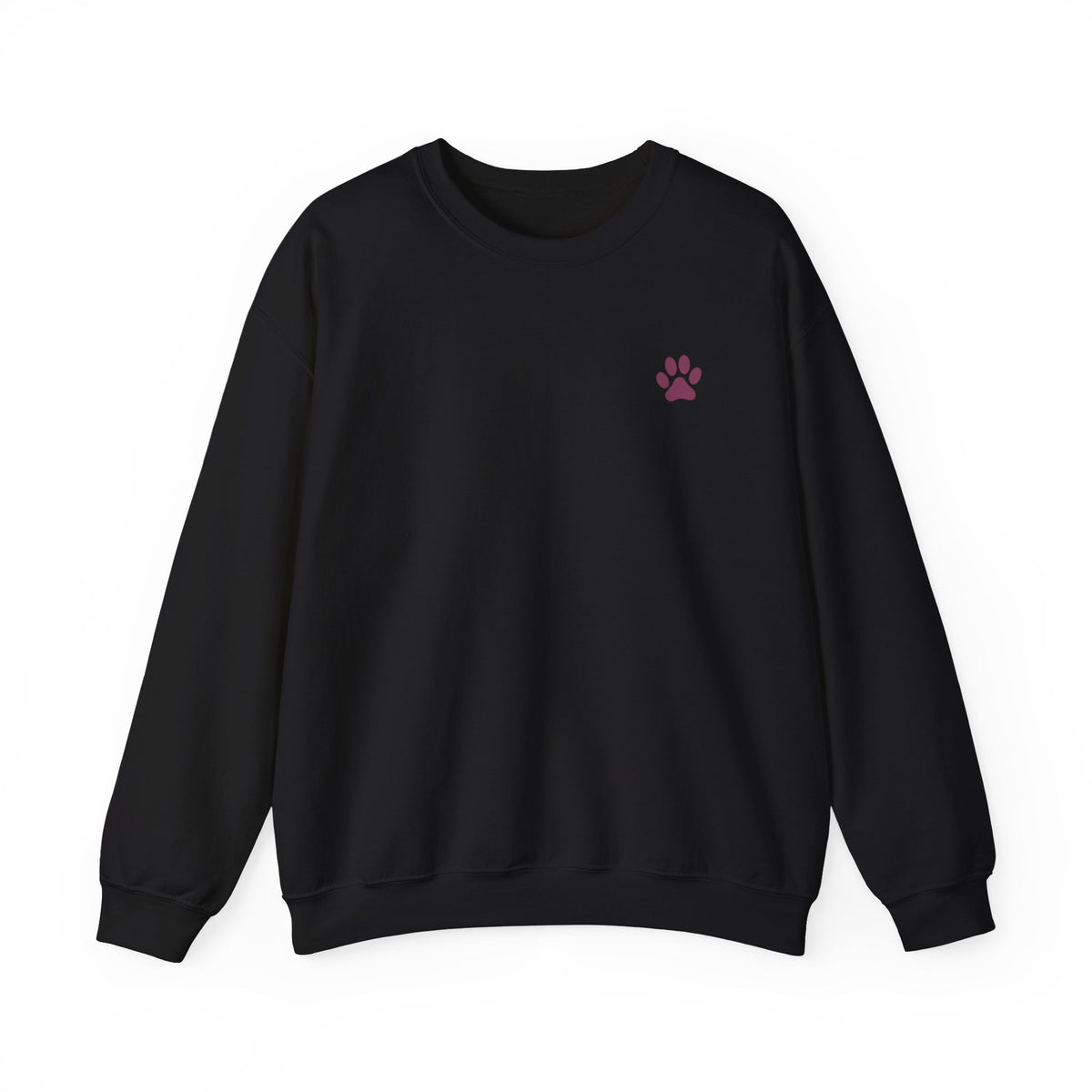 Doodle Mom - Doodles Make Everything Better Purple Heart Sweatshirt - Life’s better with paws, love, and a little retro groove.