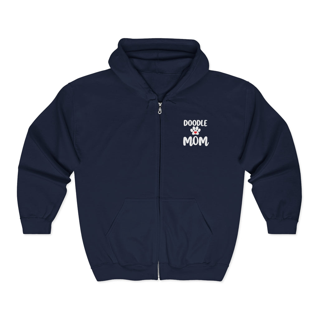 I Go Everywhere With My Doodle Zip Up Hoodie - My doodle is not a pet—they’re my plus-one for every adventure.