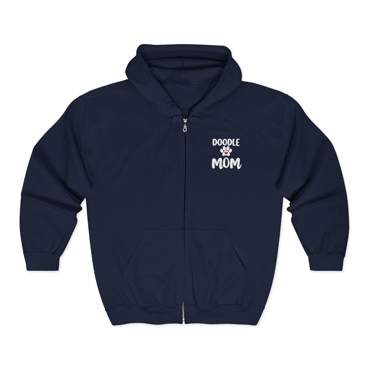 I Go Everywhere With My Doodle Zip Up Hoodie - My doodle is not a pet—they’re my plus-one for every adventure.