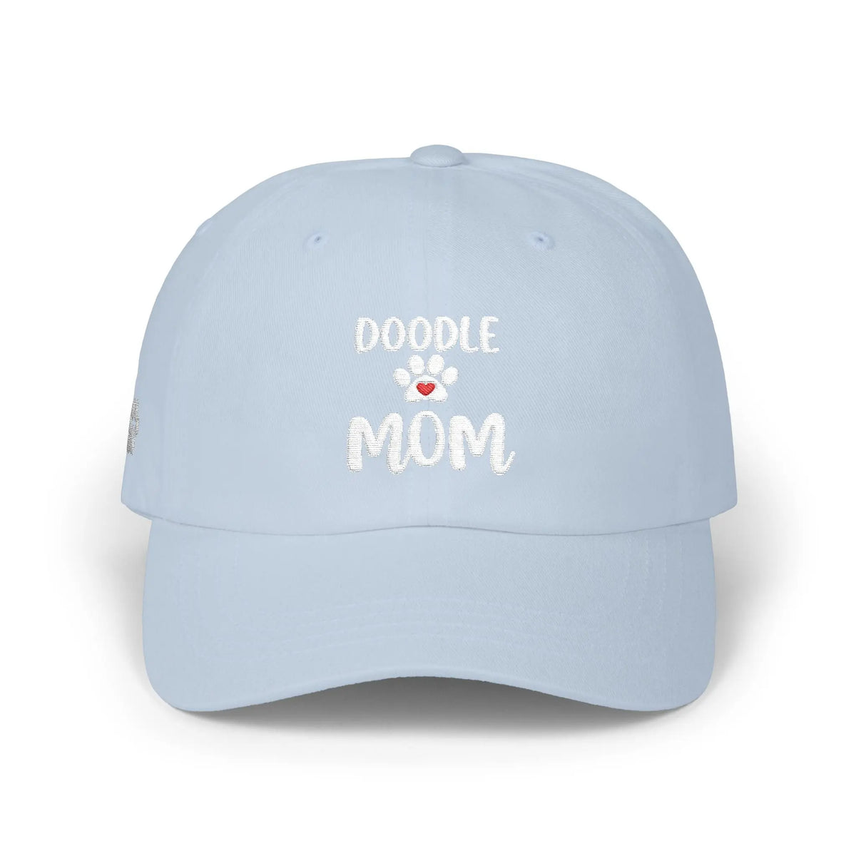 Doodle Mom Embroidered Baseball Cap Printify