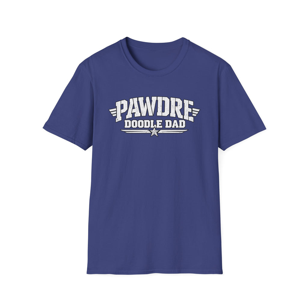 Pawdre Doodle Dad Military T - Shirt - A special bond between dad and dog.