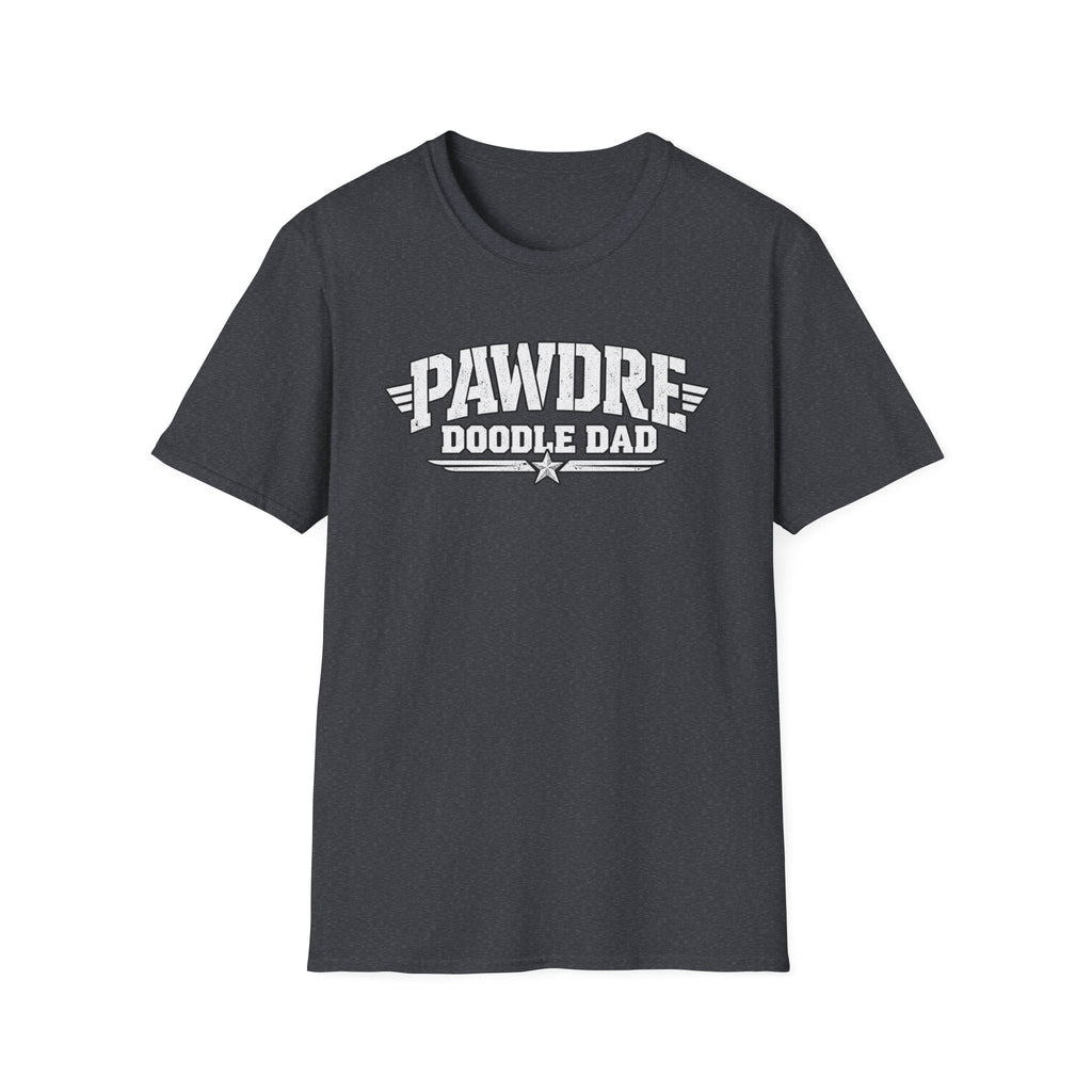 Pawdre Doodle Dad Military T - Shirt - A special bond between dad and dog.