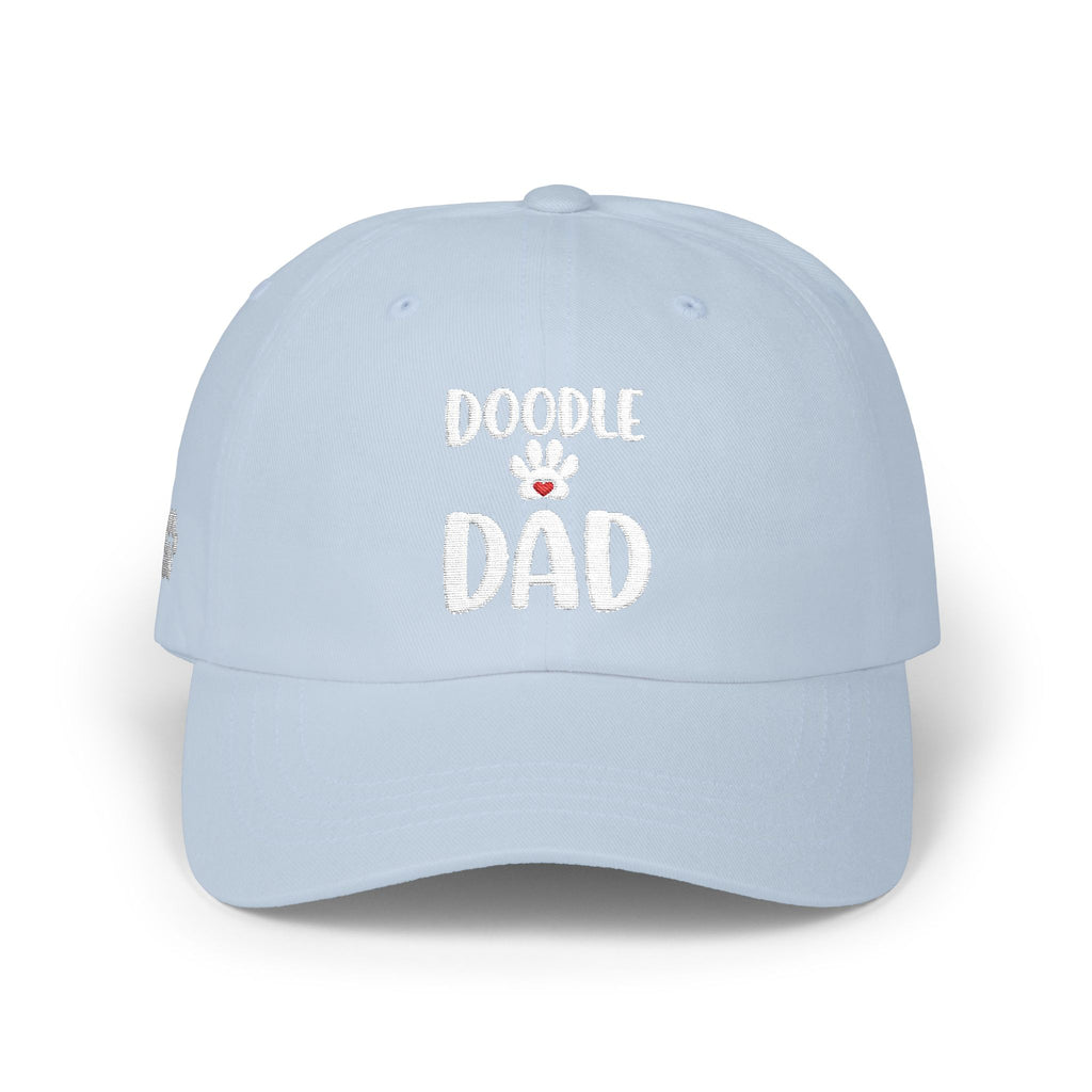 Mens - Doodle Dad Embroidered Baseball Cap, Dog Dad Hat With Paw Print, Goldendoodle Dad Gift, Adjustable Doodle Lover Hat