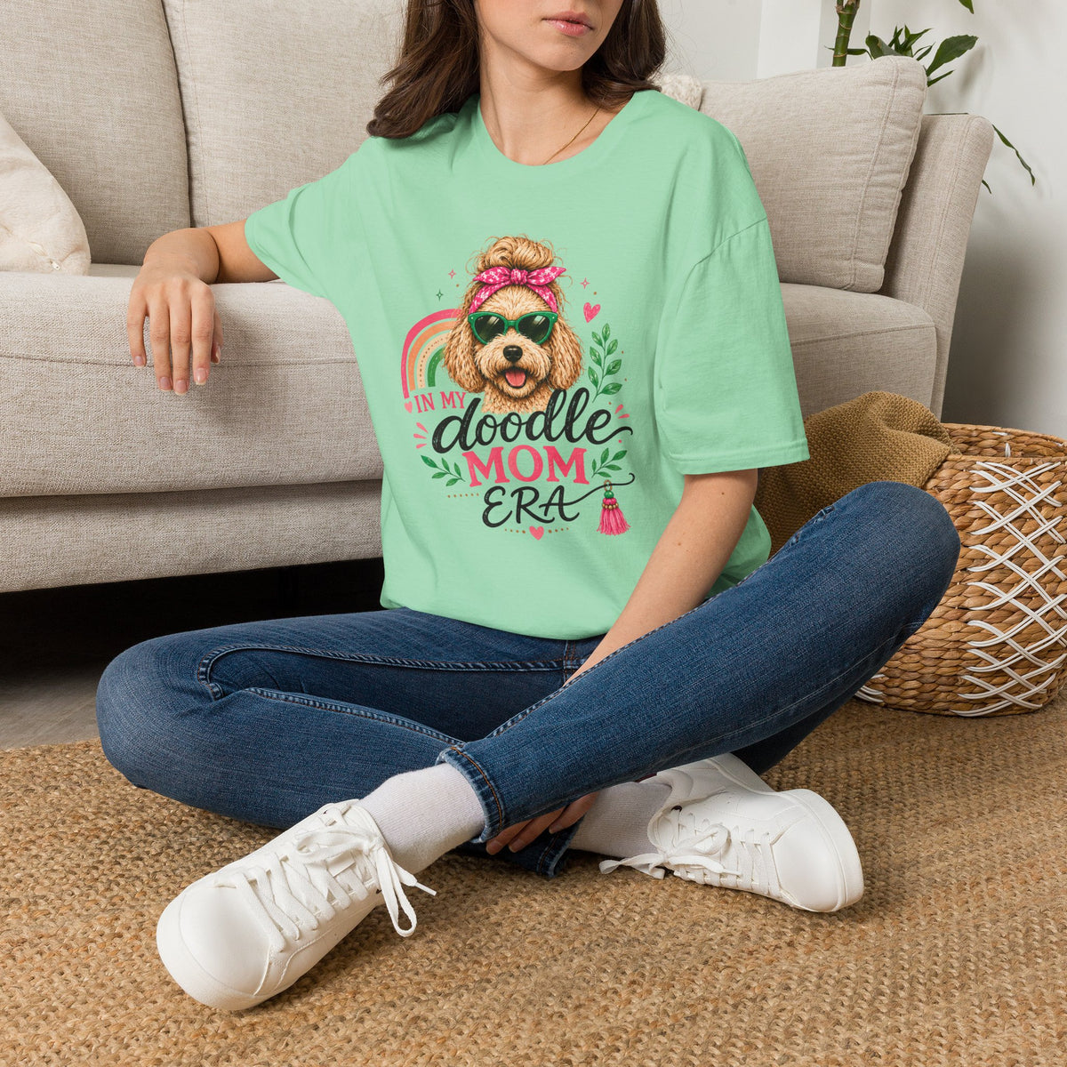 Women’s Doodle Mom Era T-Shirt - Your era. Your doodle. Your story.
