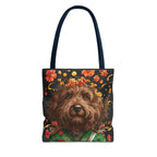 Samurai Doodle Tote Bag, My Doodle Has Samurai Spirit - Unique Doodle Mom Bag
