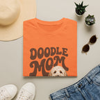 Retro Doodle Mom T-Shirt - Groovy style. Doodle love. Momma pride.