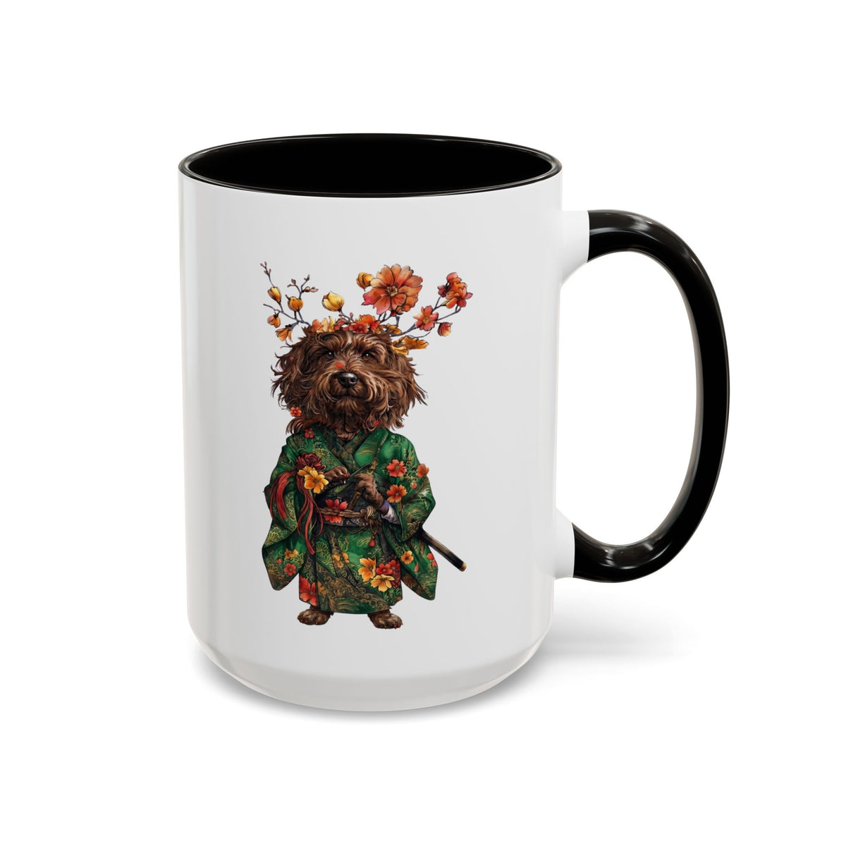 Kimono Japanese Dog Mug Select 11 oz or 15 oz