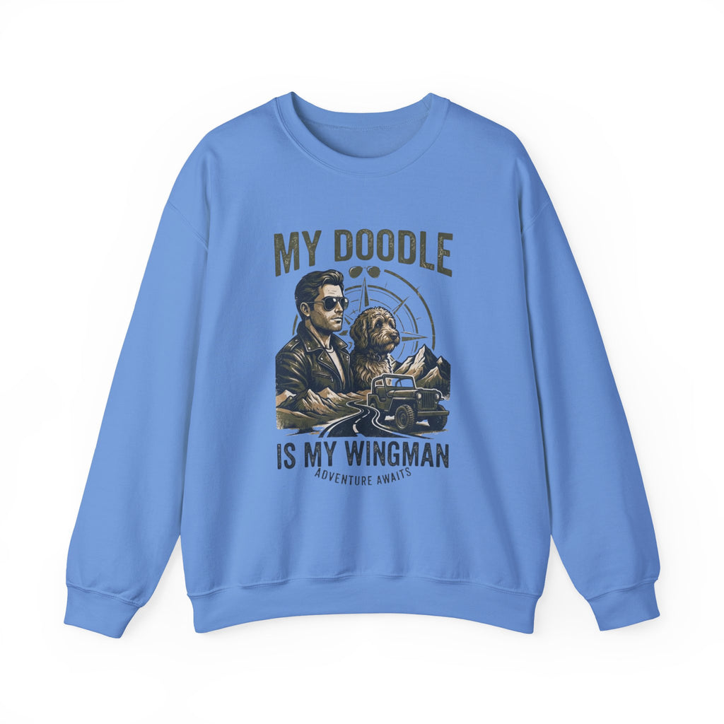 My Doodle Is My Wingman Shirt - Funny Doodle Dog Tee - Goldendoodle & Labradoodle Lover Gift