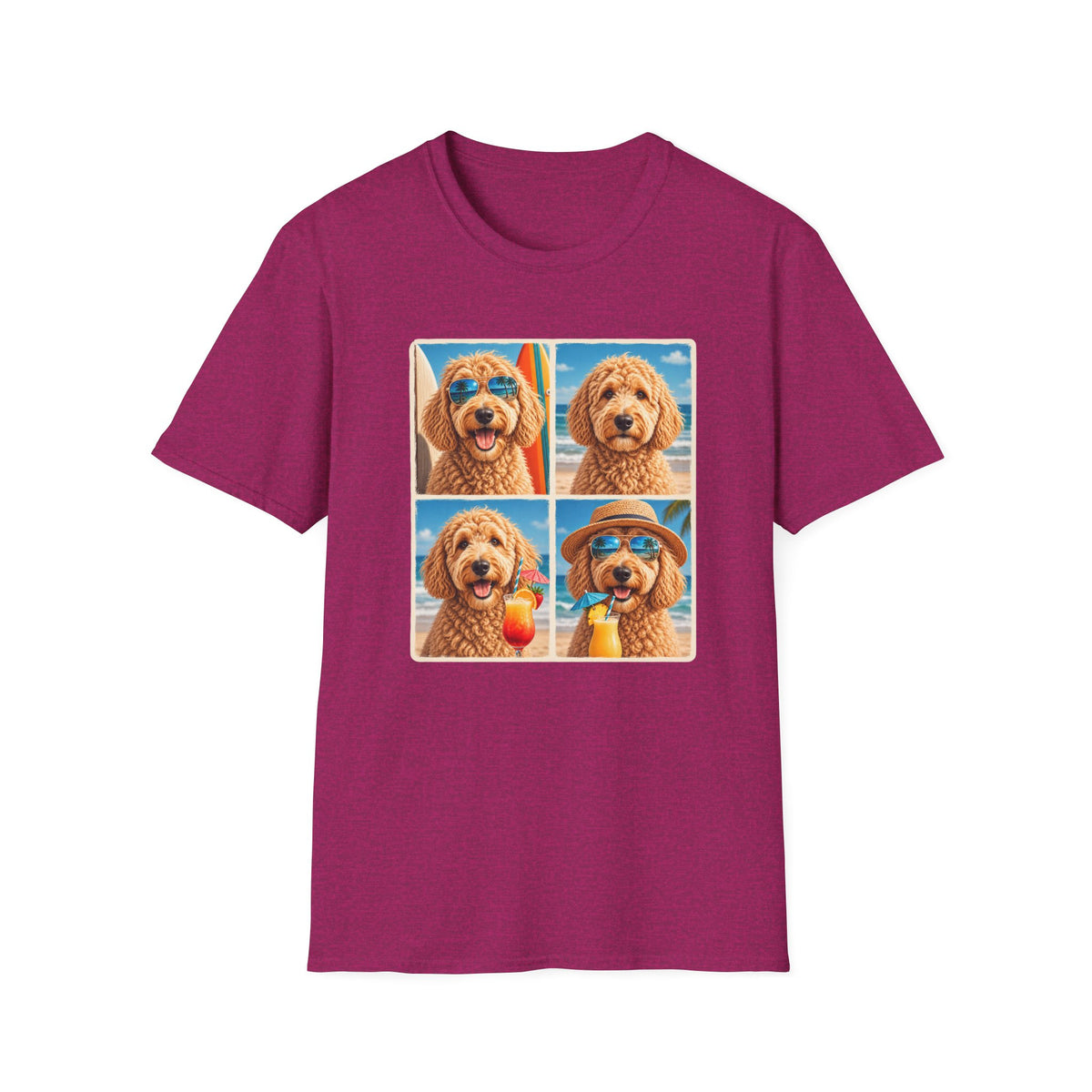 Doodle Groovin’  T-Shirt - Sunshine. Adventure. Cocktails. Doodles. Repeat.
