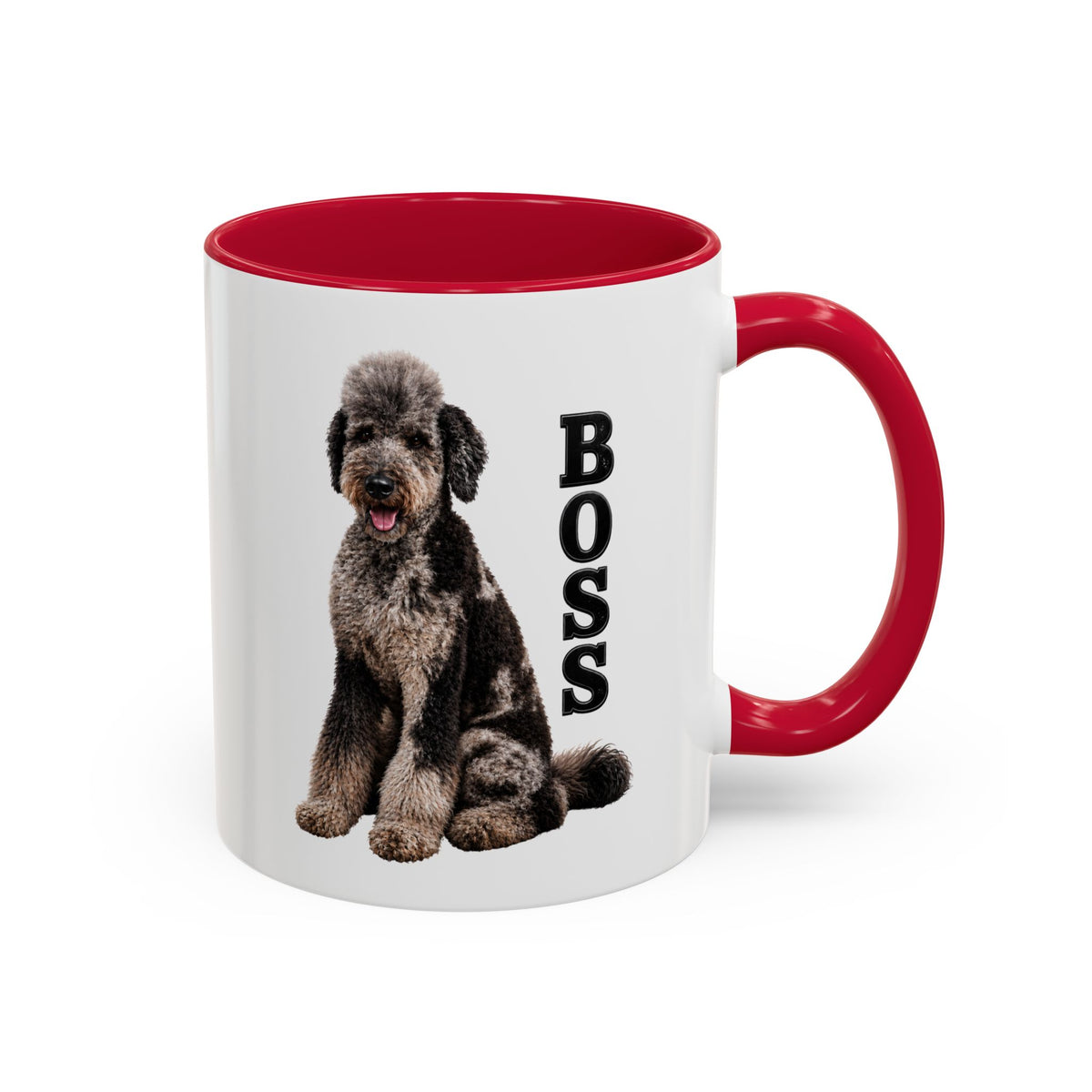Boss Doodle Dog Mug - Select 11 oz or 15 oz