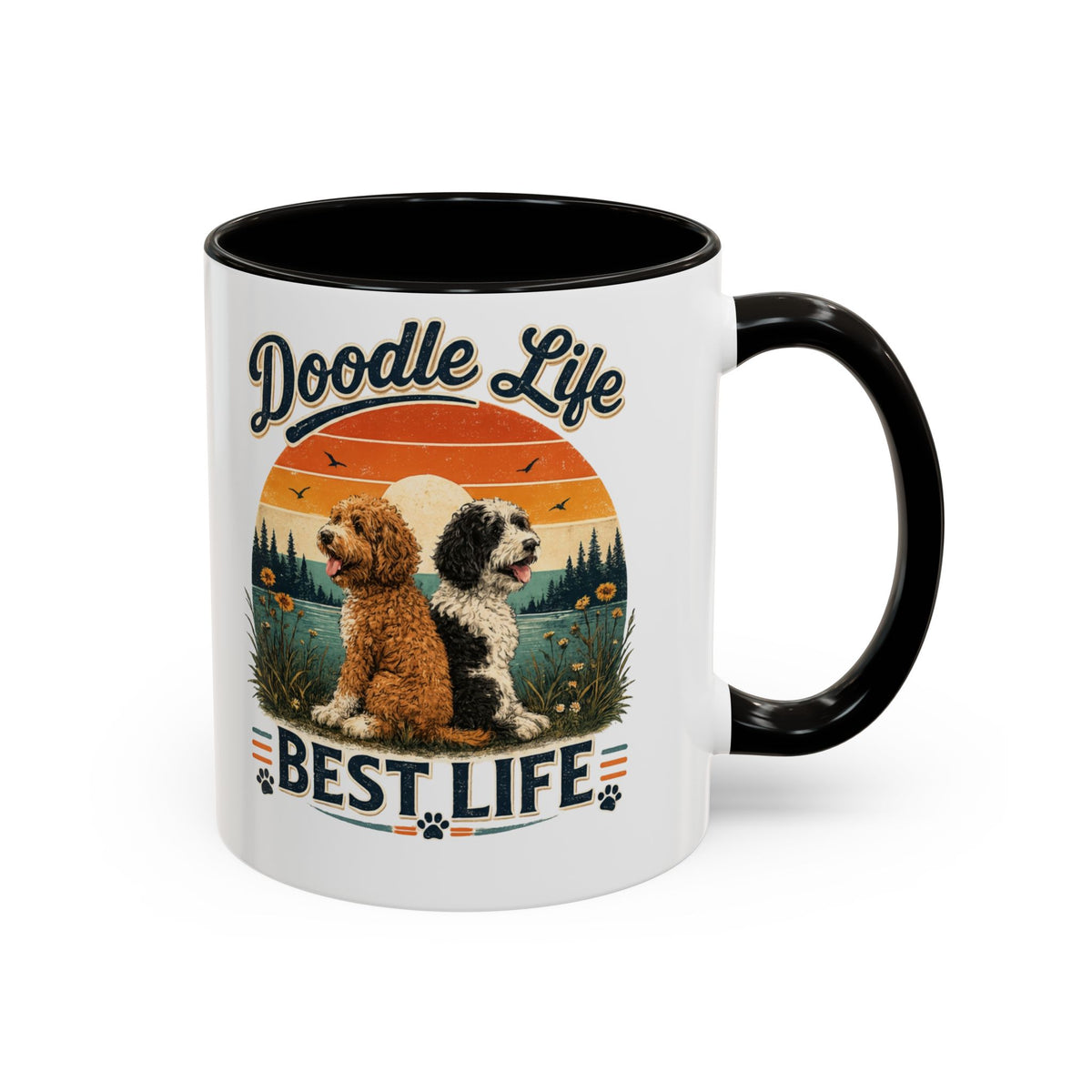 Doodle Life, Best Life Mug - Select 11 oz or 15 oz
