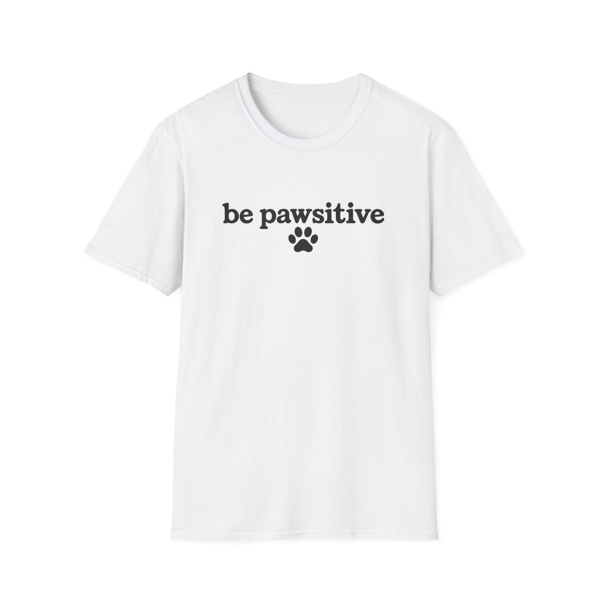 Be Pawsitive Doodle Play on Words