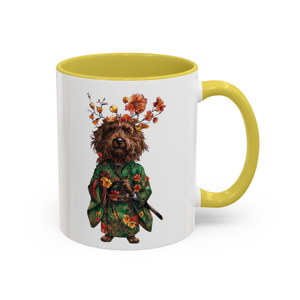 Kimono Japanese Dog Mug Select 11 oz or 15 oz