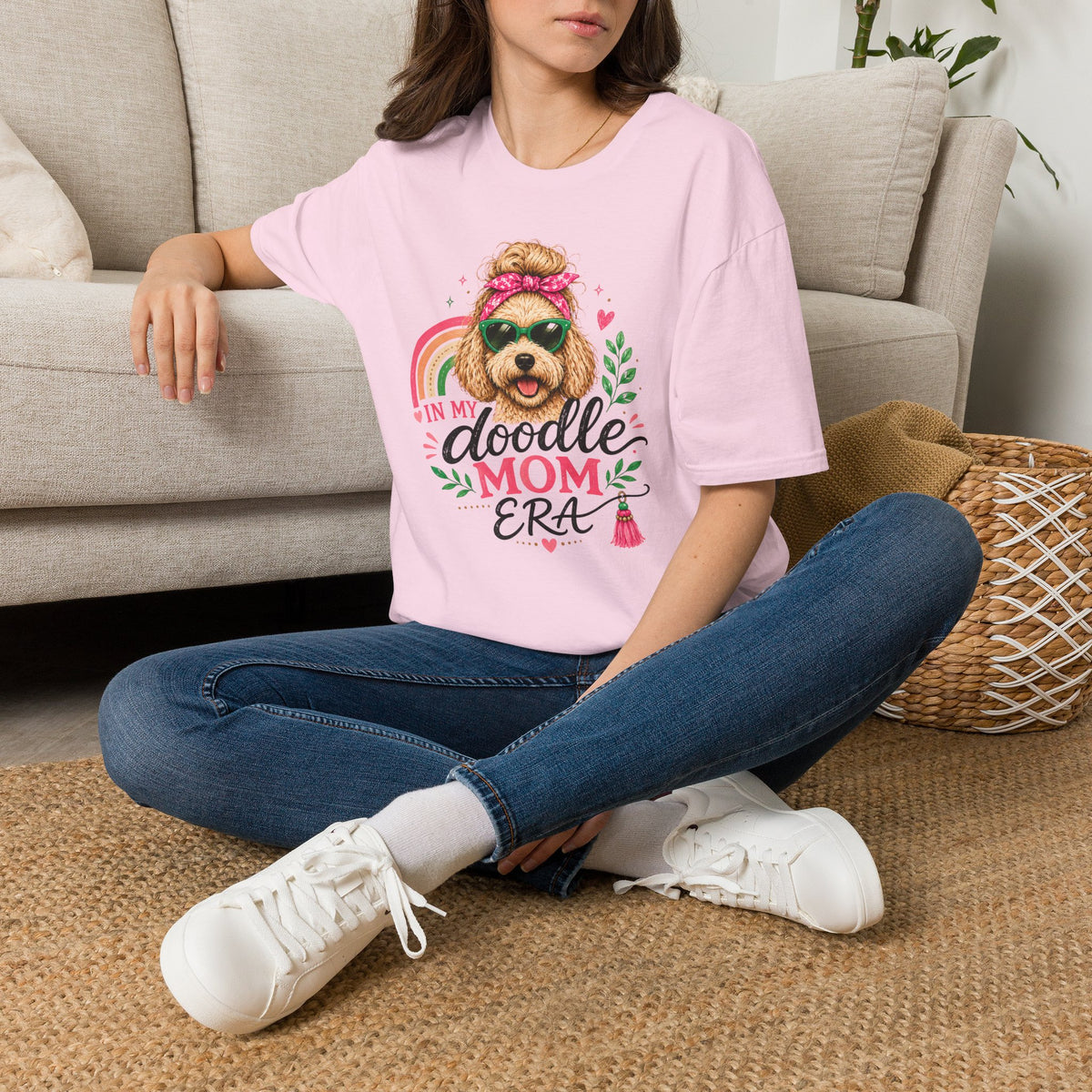 Women’s Doodle Mom Era T-Shirt - Your era. Your doodle. Your story.