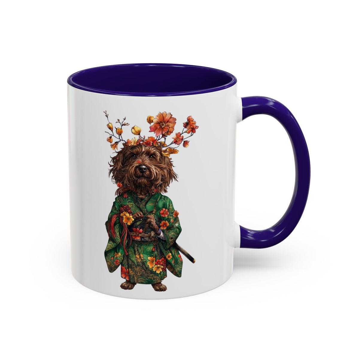 Kimono Japanese Dog Mug Select 11 oz or 15 oz
