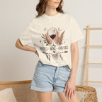 Doodles Wine Good Vibes T-Shirt for Doodle & Wine Lovers