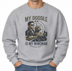 My Doodle Is My Wingman Shirt - Funny Doodle Dog Tee - Goldendoodle & Labradoodle Lover Gift