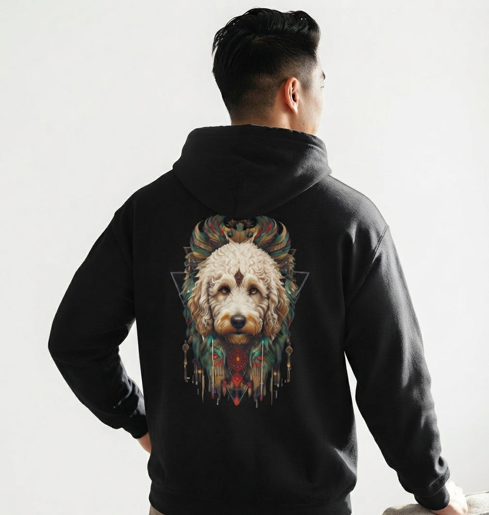 The Spirit  of The Doodle Spirit Hoodie- Every Doodle has a spirit. Every Doodle leaves a paw print on your heart.